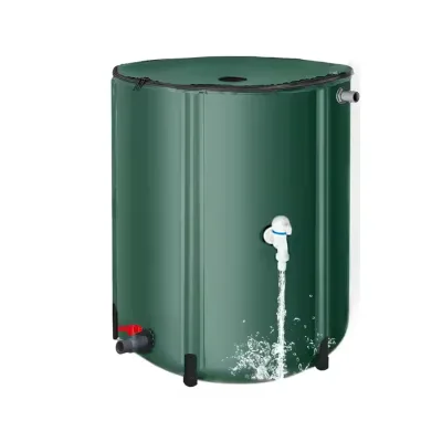 Water Watering Irrigation Portable PVC Collapsible Rain Barrel Water Storage Tank Rainwater Collection System Tank