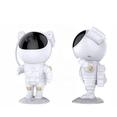 Rotatable Spaceman Projector Table Lamp Starry Star Ambient Projection Night Light Star Projector Light