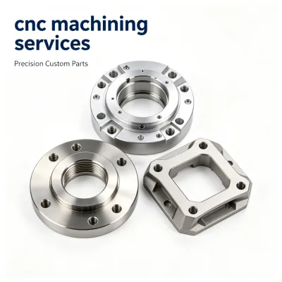 Precision CNC Machining Stainless Steel Brass Hardware Fittings ±0.001mm Nickel Plating for Communication Industry
