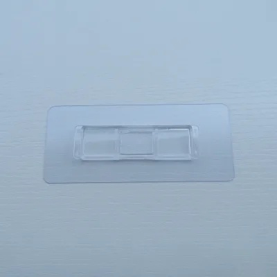 Home Plastic Waterproof Sticky Adhesive Hooks for Kitchen & Bathroom Wall Strong Single Tier Hanger