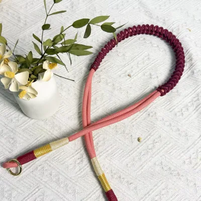 Custom Paracord Rope Bag Strap for Women's/Women's Bags Ladies' Woven Chain Strap Other Category Lanyards