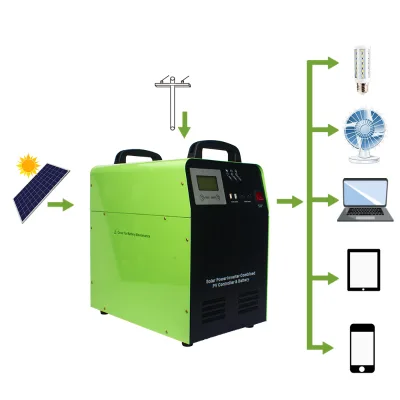 500w Portable Solar Generator Controller Inverter 12v Battery All in One Solar System System Output 220v 12v 5v