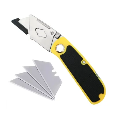 Heavy Duty Professional Utility Knife18MM Safety Folding School and Office Art DIY Knife