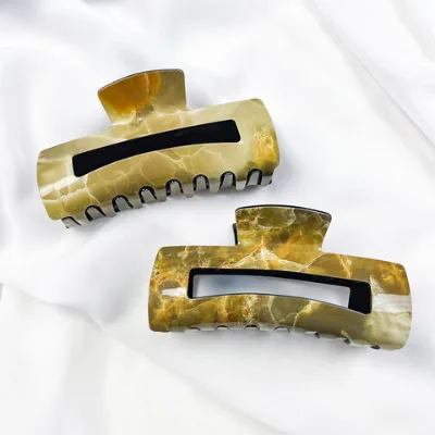 High quality gold metal hair clip, large hair accessory, elegant hair accessory