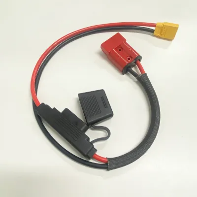 Maxi Fuse Holder Style With Anderson Plug Connector to Cigarette Socket Adapter