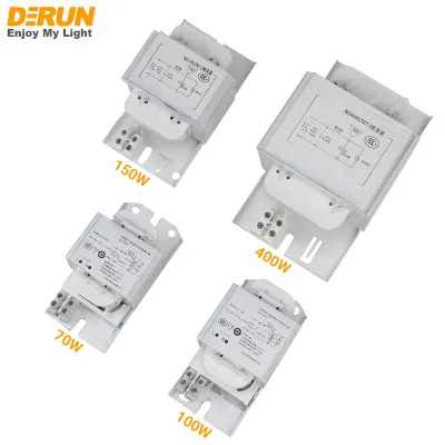 Good Quality Magnetic Ballast 70W 100W 150W 400W 220-240V for Metal Halide Sodium Lamp with Aluminum Cover , HID-BALLAST