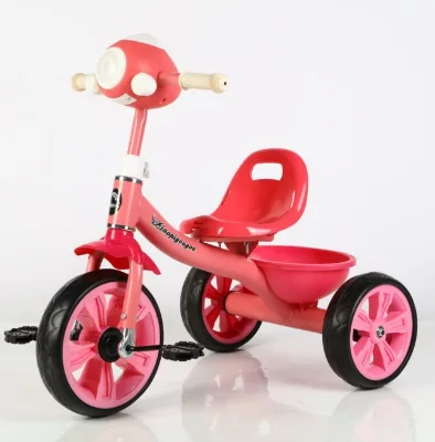 Popular 3-Wheel Safety Kids Tricycle From China New Baby Stroller Bike Design