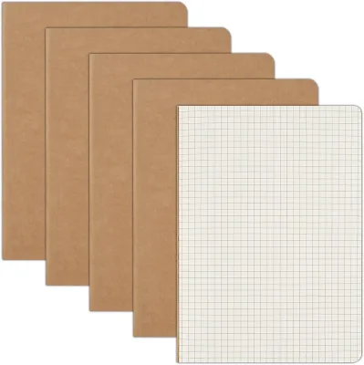 High Quality A5 A6 Sewing Binding Notebook Custom Printed Cover Diary Journal Note Book
