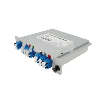 12CH CWDM Mux Demux Plug-in  Module For 5G Fronthaul Transmission with Industrial operating temperature