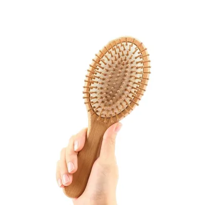 Wholesale Private Label Paddle Hair Brush Bamboo Boar Bristle Salon Use Massaging Scalp Extensions Brushes Common Comb Type