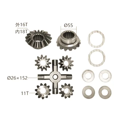China Manufacturing High Quality Differential Gear Kits Planetary Gear Set for MITSUBISHI Fuso FV517 125 PS120 Mc835982/Mc819053
