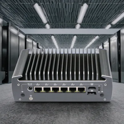 Firewall Appliance Mini PC 10th Gen I7 10810U I5 10310U I3 10110U With 6 I225-V 2.5G LAN 4 X POE DP HD Display OPNsense PC