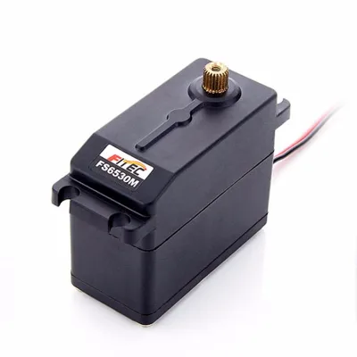 FS6530M Large Size 30KG High Torque Servo 360 Degree Rotation Servo