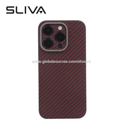 Custom mobile phone Carbon Fiber cell phone case Shockproof