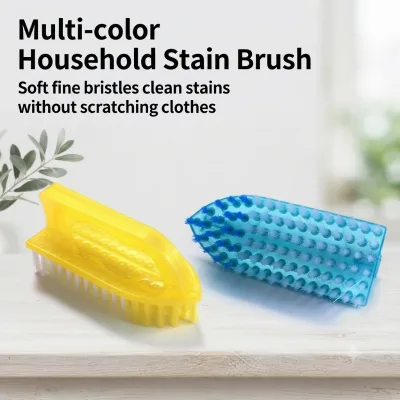 Handheld Eco-Friendly PP Laundry Cleaning Brush for Clothes Scrubbing Five Colors-Multi-Purpose Household School Dormitory Tool