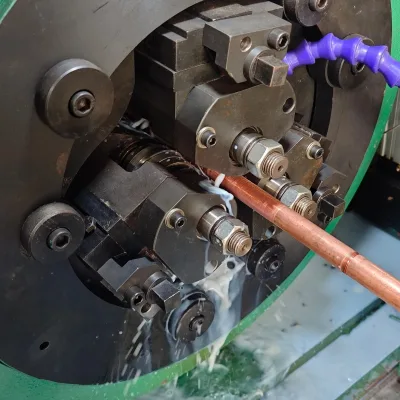 Low Fin Tube Machine with Self-Learning Algorithms