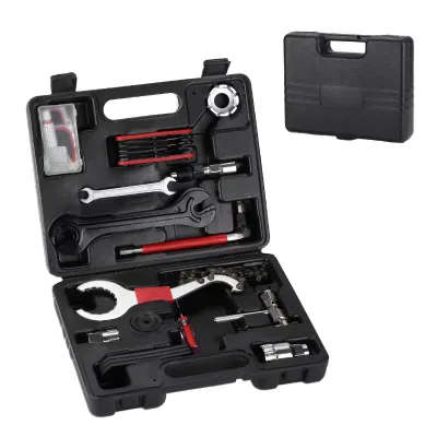 Bicycle Repair Tool Set Maintenance and Repair Spoke Wrench Chain Flywheel Central Axis Disassembly Set