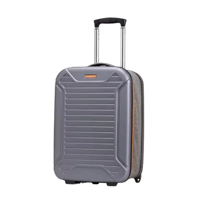 Lightweight Unisex Universal Wheel Travel Box New Foldable Large Capacity ABS and PC Password Luggage Case with Spinner Caster