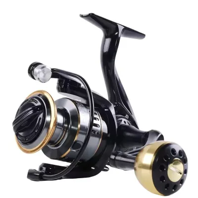 Fishing Reel HE500 High Quality Spinning Reel Gear Ratio Spool Saltwater Reel Fishing 10KG Max Drag 5.2:1 8KG
