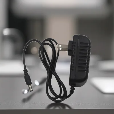 Kuncan 12V 2A Wall AC/DC Power Supply Adapter with 2.1MM 2.5MM Chargers PC Material 24W Output Power