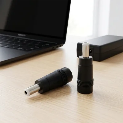 5.5x2.1 5.5x2.5mm Female to Male DC Connector Power Adapter