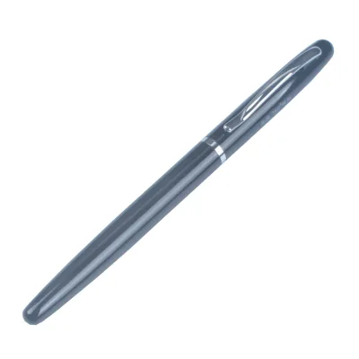 Classic Heavy Metal Calligraphy Fountain Pen Promotional Black for Writing and Student Use