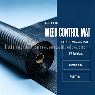 Wholesale Heavy Duty Roll PP Weed Mat for Garden Farm Greerhouse Nursery Stone Gravel Underlay Agriculture and Vegetable