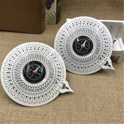 Hot Sale Pocket Muslim Kaaba Qibla Direction  Prayer Compass With Arabic Language Instruction Manual