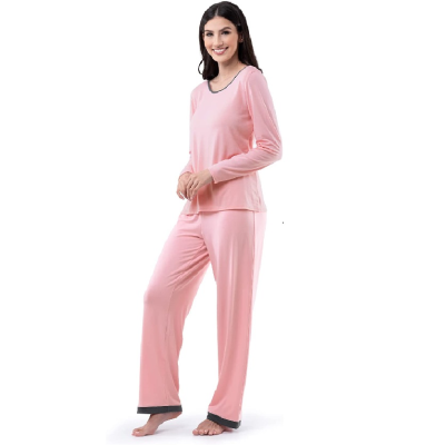 OEM Designer Family Christmas Pajamas Homewear High Quality Pyjamas Women Modal Bamboo Pyjamas Women Sleepwear