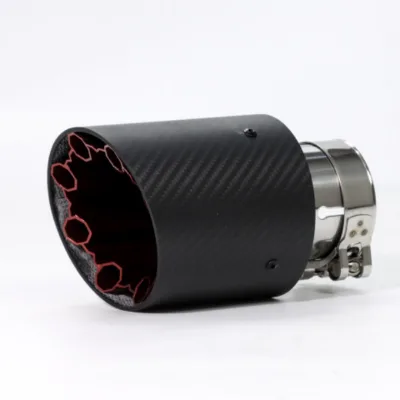 Wholesale Exhaust Tailpipe Carbon Fiber 1mm Thickness Model 01-35 Jiangsu Origin Universal Fit for All Models This Year's