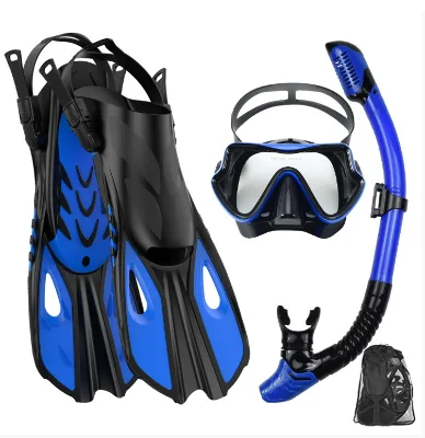 Professional Dive Equipment Set Scuba Diving Mask and Snorkel Fins Set