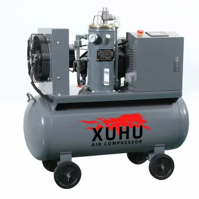 Industrial 10 15 16 BAR Portable Screw Air Compressors 22KW 15KW 11KW 10HP Laser Cutting 500L with Core Components Engine Motor