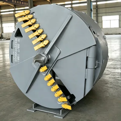 Wear Resistant Block Anti Vacuum Flow Hole High Strength Alloy Steel Soil Drilling Bucket Drilling Bucket with Soil