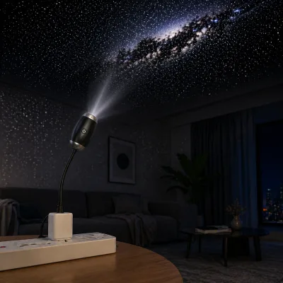Star Projector Light USB Night Lamp Romantic Ceiling Atmosphere Light