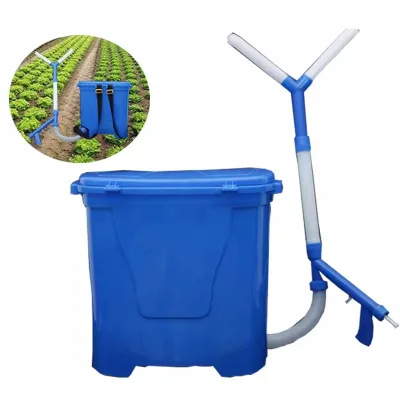 Automation Backpack Agriculture Fertilizer Applicator Farm Fertilizer Spreader Machine