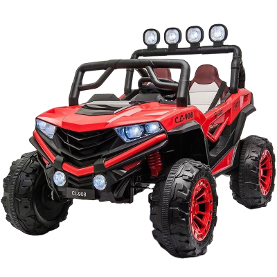 Child Electric Toy Car Red White Blue Color Plastic for 3-9 Years Kids Electric Car Toy Car