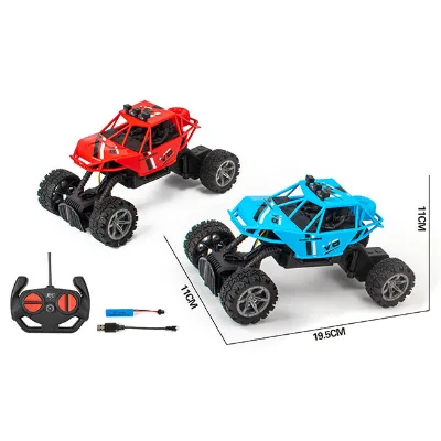Four-way Remote Control Climbing Car Toys With Colorful LightsRC Remote Control Off-road 4wd Climb Car With Rechargeable Battery