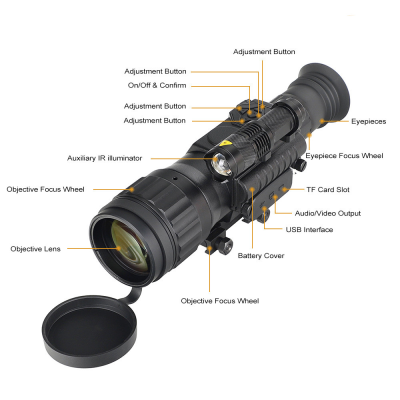 4.5X3 Digital Night Vision Monocular Night Vision Instrument Night Vision Aiming