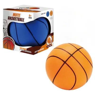 Wholesale Custom Children's Silent Foam Basketball 2025 Indoor & Outdoor Mini Basketball Kids Sports Toy