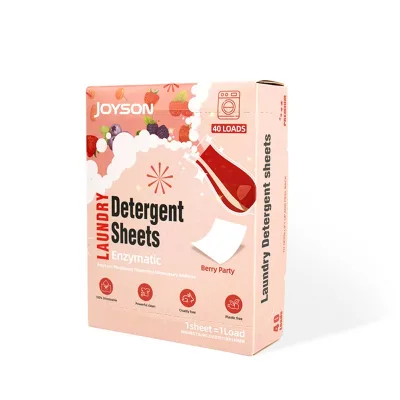 Eco-Friendly Solid Laundry Tablets Decontamination Sheets Scent Free Low Foam Stain Removal for Washing Machine Soft Clothes