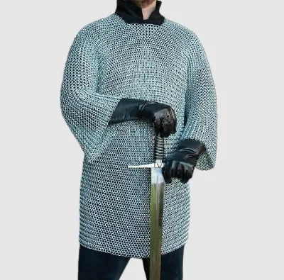 Medieval Style Armor Tunic Renaissance Half Body Armor Mild Steel Riveted Construction Handmade Collectible Armour