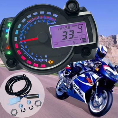 Durable Easy Install Speedometer Technology Motorcycle Odometer for Koso Rx 2n Mileage Meter