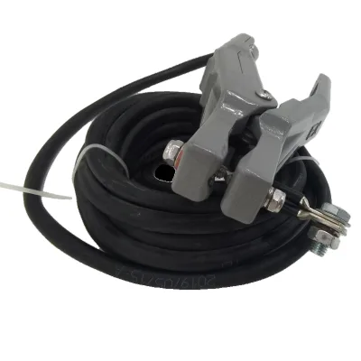 Anti-static/Static Grounding and Earthing Clamps with Audible and Visible Alarms