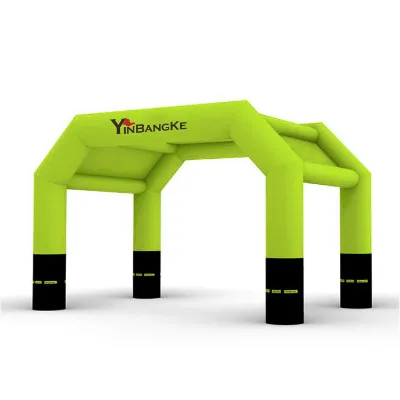 Custom Printed Sports Competition Inflatable Arch Air Archway for Advertising Event & Camping Promotion with Logo Display