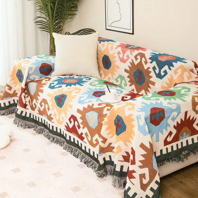 Luxury Sofa Cover Stretch Tower House Canape Elastic Anti Slip Towel for Sofa Hand and Machine Washable Sofa Cloth