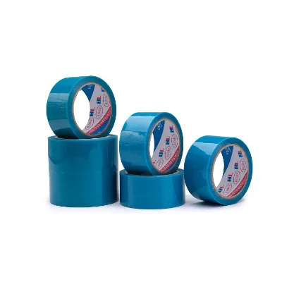 Household Appliances Traceless Single Sided Blue Pet Refrigerator Tape Fixed Waterproof Packing Tape Acrylic Heat Masking