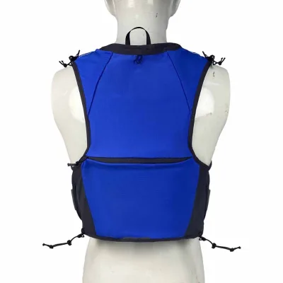 Quick Drying Cycling Vest Hydration Jogging Running Vest With Adjustable Chestband Fites Two Soft Flask