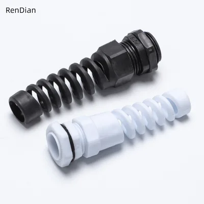Resilient Plastic Cable Glands PG9 Design Resistant to Bending