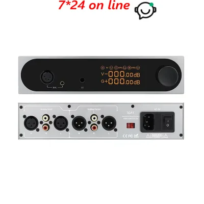 SONCOZ SGA1 Professional Fully Balanced Metal Headphone Amp 600ohm RCA/XLR Input 635mm/44mm Output HPA&PRE
