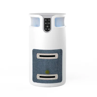 AP360P High CADR Pet Air Purifier with Top Pet Rest Platform, Touch Panel, Child Lock, H13 HEPA Filter, UV/WIFI/Ionizer Optional